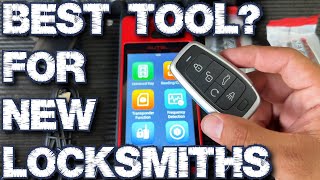 LOCKSMITH TOOLS  BEST PROGRAMMER FOR BEGINNERS AUTEL KM100 [upl. by Anovad]