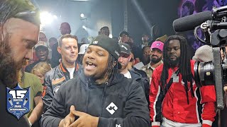 GEECHI GOTTI GOING BANANAS IN HIS TORONTO DEBUT VS HOLLOHAN AT KOTD BLACKOUT 8 [upl. by Philander]