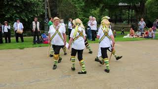 Leek Morris dance Jubilee [upl. by Brahear]