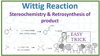 Wittig Reaction Mechanism Stereochemistry and Retrosynthesis [upl. by Epillihp]