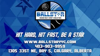 Welcome to Ballstar YYC  Calgarys Latest MultiSports Simulator Facility [upl. by Kenaz92]