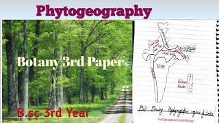 Phytogeography Bsc 3rd Year Botany 3rd Paper Phytogeographical resion in India UmeshBiology [upl. by Alegre]