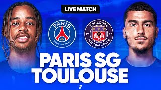 🔴🔵 PSG  TOULOUSE LIVE  🔥ALLEZ PARIS  🚨ENFIN LE RETOUR DU PSG  LAVANT BAYERN EN LDC   LIGUE 1 [upl. by Enia622]