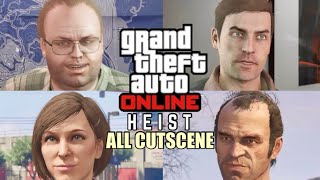 GTA Online Heist  All Cutscene PS5 [upl. by Bidget]