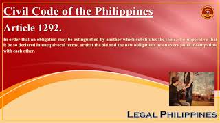 Civil Code of the Philippines Article 1292 [upl. by Aneeh905]