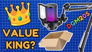 Best VALUE Mic 🎙👑 MAONO DGM20S Microphone Unboxing 📦 [upl. by Leryt]