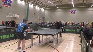 Stephen Horsfield v Orrin Edwards  O40 Mens Singles Group  VETTS Southern 2024 [upl. by Mord]