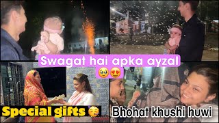 Ayzal ki gaon mai entry dekke humlog huwe emotional🥹😍 mumbai se laaye sabke liye special gifts🥳 [upl. by Foy]