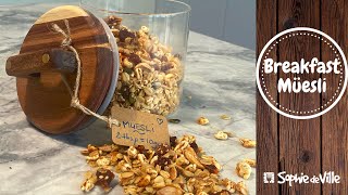 How to Make Muesli at Home The Best Bircher Muesli Recipe [upl. by Nylaret539]