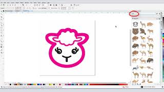 How to Use Clipart in CorelDRAW Windows [upl. by Valerlan]