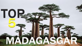 Top 5 Places in Madagascar 2024 [upl. by Ramos]