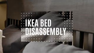 IKEA IDANAS Bed Frame Disassembly [upl. by Rettke205]