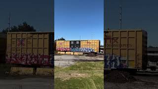 CSX 169 leads a mixed freight in Cordele ga [upl. by Lambert]