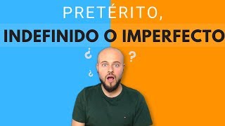 ¿Indefinido o Imperfecto ✔️ Diferencias entre el pretérito indefinido e imperfecto [upl. by Kelcie]