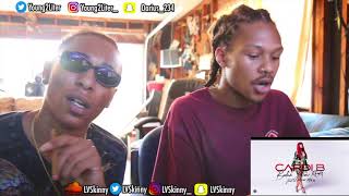 Cardi B Ft Kodak Black  Bodak Yellow Reaction Video [upl. by Ellingston512]