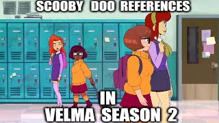 Velma Season 2 TOP 5 SCOOBYDOO REFERENCES IN VELMA S02 [upl. by Trabue]