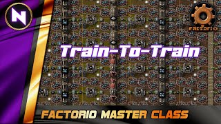 Introducing TRAINTOTRAIN for Megabase  Factorio TutorialGuideHowto [upl. by Skardol662]