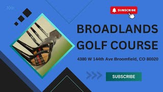 Broadlands Golf Course CO  Strategy for Success on Hole 17 [upl. by Motch]