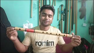 Flute review  A Scal Bass Flute  A Bass Flute tune Review  Cover By Sanjay Datta [upl. by Kaplan]