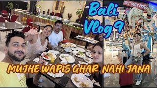 Hum Chale Apne Desh  Last day in Bali  Reena Di Vlogs vinaythakur [upl. by Millian]