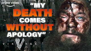 The Death of Ragnar Lothbrok and His Final Speech  Vikings  Prime Video [upl. by Katey]