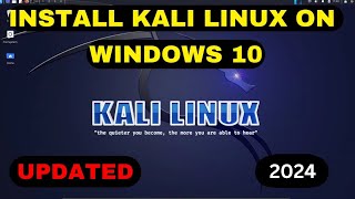 Kali Linux on Windows 10 The Ultimate Hacking Setup [upl. by Irisa143]