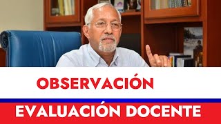 OBSERVACIÓN A LA EVALUACION DOCENTE 2025 minerd [upl. by Aicelf]