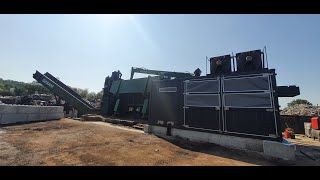 Shear Press COPEX LIDEX 1000t at Hirsch Recyclage Thiers France V2 [upl. by Mayrim271]