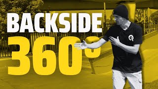 How to do Backside 360s on Flat Ground [upl. by Siroval]