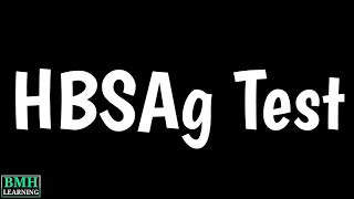 HBsAg Test  Hepatitis B Surface Antigen Test [upl. by Mcclain]