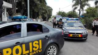 Polres Batu Patroli skala besar persiapan Pilkada kota Batu kwbpolice [upl. by Paloma]