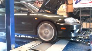 1999 Infiniti G20 2871 22PSI Dyno 330hp 326tq SR20DET Avenir [upl. by Lissak83]