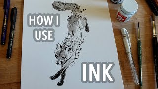 My INK Process  Inktober 2018 [upl. by Dewey]