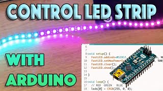 Use Addressable LED Strip with Arduino  Essential Engineering [upl. by Ondrej]