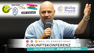 Reinhard Jesionek Angst und Medien Vortrag bei der Zukunftskonferenz 2021 [upl. by Adnilrem]