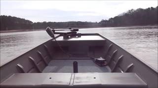 How Fast is a 14ft Jon Boat with a 99hp motor Mercury 99hp Fourstroke [upl. by Adnilrev]