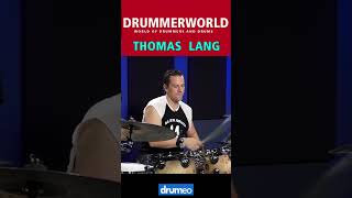 Thomas Lang SHORT Drum Solo ThomasLang drumsolo drummerworld [upl. by Decato]