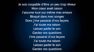 Maître Gims quotLaisser passerquot avec paroles [upl. by Ecinnej]