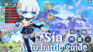 MaplestoryM  pre v4 Sia Auto battle skill wheel guide [upl. by Mossberg]