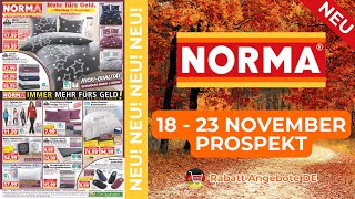 NORMA Prospekt Werbung  Prospekt Gültig von 18112024  Rabatt Angebote DE [upl. by Vanhomrigh328]