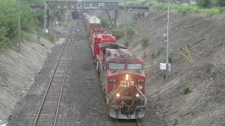 Two neat CPKC catches on the Windsor Sub Ft GP20CECO amp Dual BNSF [upl. by Ehav167]