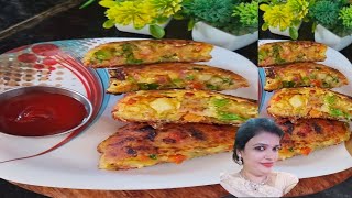 5 Minutes Evening Snacks  Chatpati Bread Potato Tikki Recipe  Bread Snacks  Easy Potato Snacks [upl. by Pascasia]