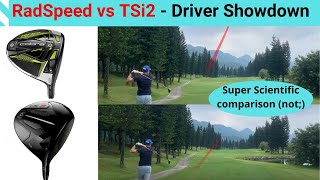 Cobra Radspeed vs Titleist TSI2  Driver showdown 409 [upl. by Leifer]