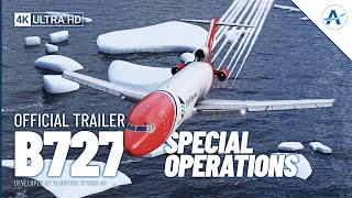 Microsoft Flight Simulator  B727 Special Ops by FSS  Official Trailer [upl. by Arda]