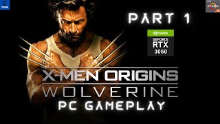 X Men Origins Wolverine Part 1  MAX SETTINGS [upl. by Dilan]