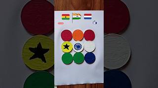 🇬🇭🇮🇳🇳🇱Jana Gana Mana  Independence Day Drawing Republic Day shorts flagdrawing art [upl. by Notlok]