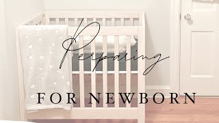 How I Organized And Prepared For Newborn  Minimalist Lifestyle  2020 [upl. by Chelsy390]