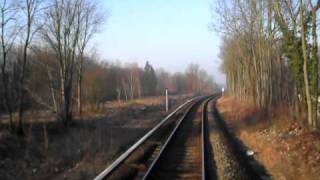 Führerstandsmitfahrt SBahn Berlin Fredersdorf  Birkenstein [upl. by Gnolb867]