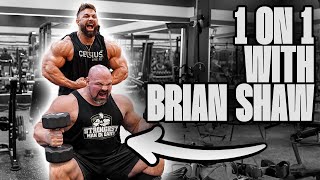 FULL SHOULDER WORKOUT with BRIAN SHAW [upl. by Ecinej]