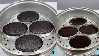 Steamed Chocolate Moist cake [upl. by Scot]